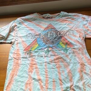 Liquido Kids Rainbow Tie-Dye Pink Floyd Tee